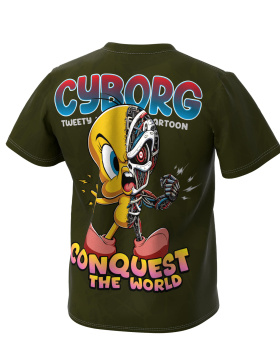 Cyborg Piolín Vector 